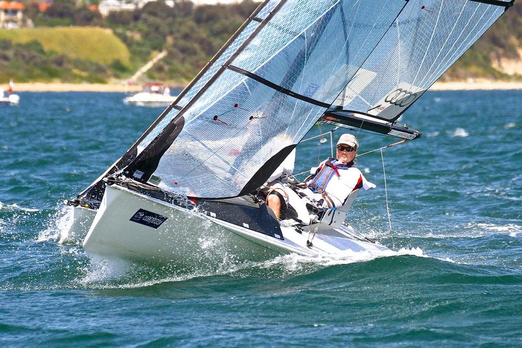 ISAF Sailing World Cup, Melbourne Day 1 - SKUD 18 © Richard Gladwell www.photosport.co.nz